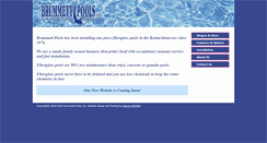 Desktop Screenshot of brummettpools.com